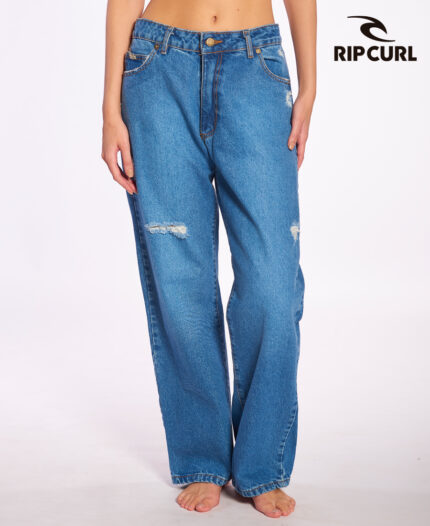 Jean Rip Curl Straight Mid Blue