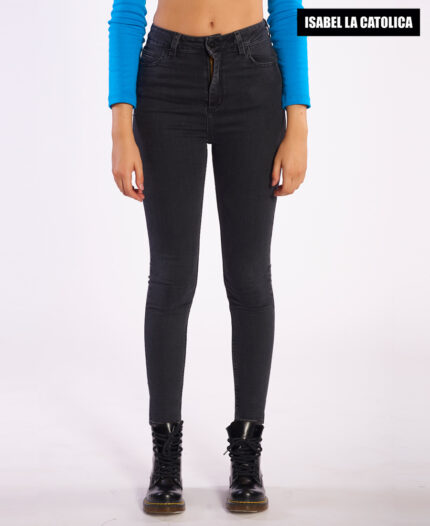 Jean Isabel La Católica Skinny Crop Black