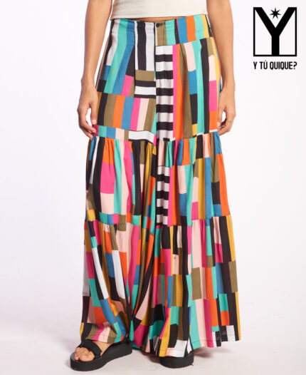 Pantalón Y Tu Quique? Palazzo Algas