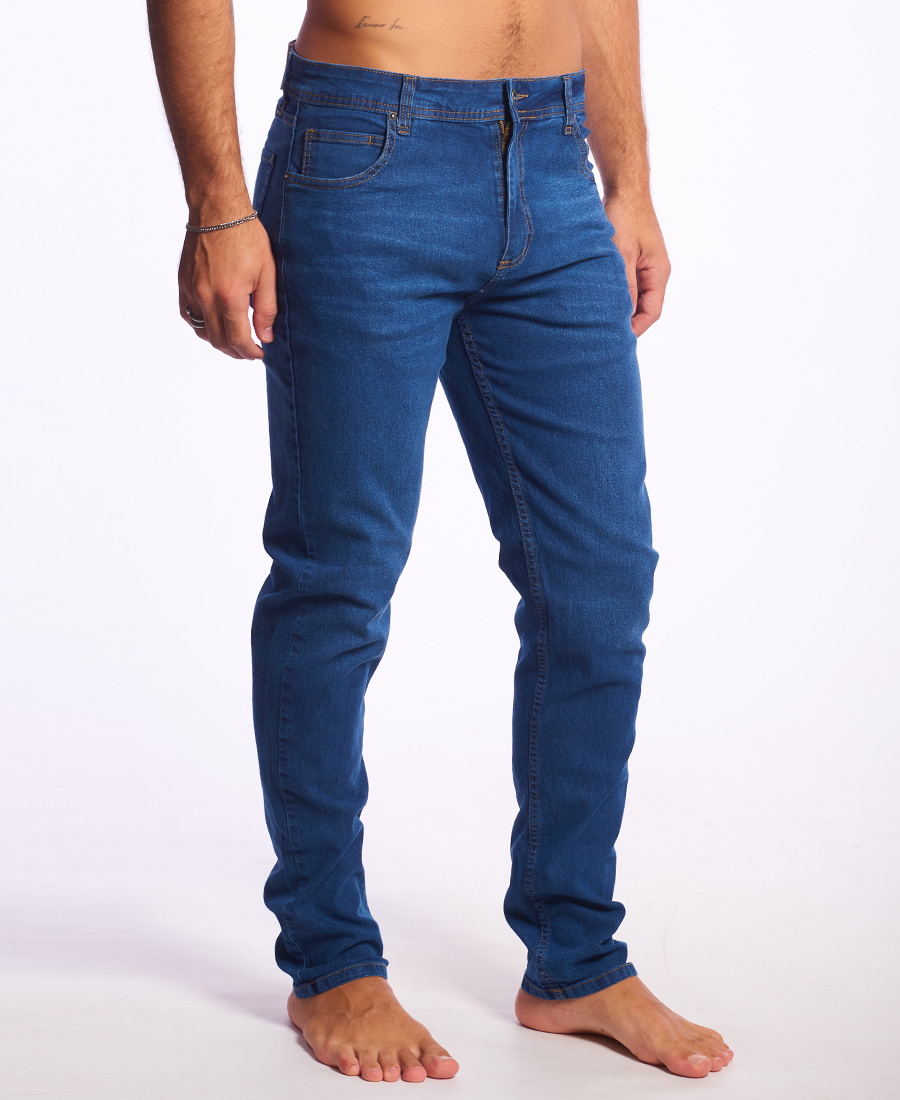 Jean Rip Curl Slim New Mid Blue - Imagen 4