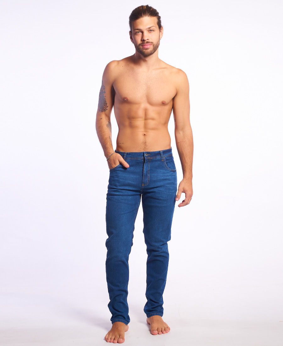 Jean Rip Curl Slim New Mid Blue - Imagen 6