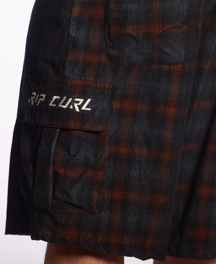 Bermuda Rip Curl Baggy Cargo Cord Check 23" - Imagen 5