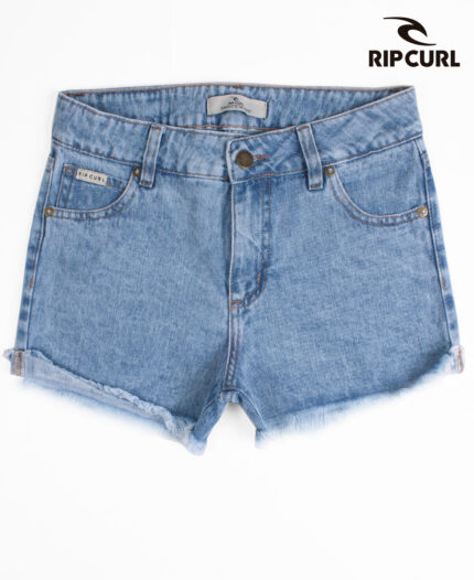 Short Rip Curl Blue Frayed