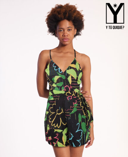 Jumpsuit Y Tú Quique? Button Calen