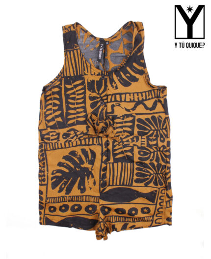 Jumpsuit Y Tú Quique? Button Algas