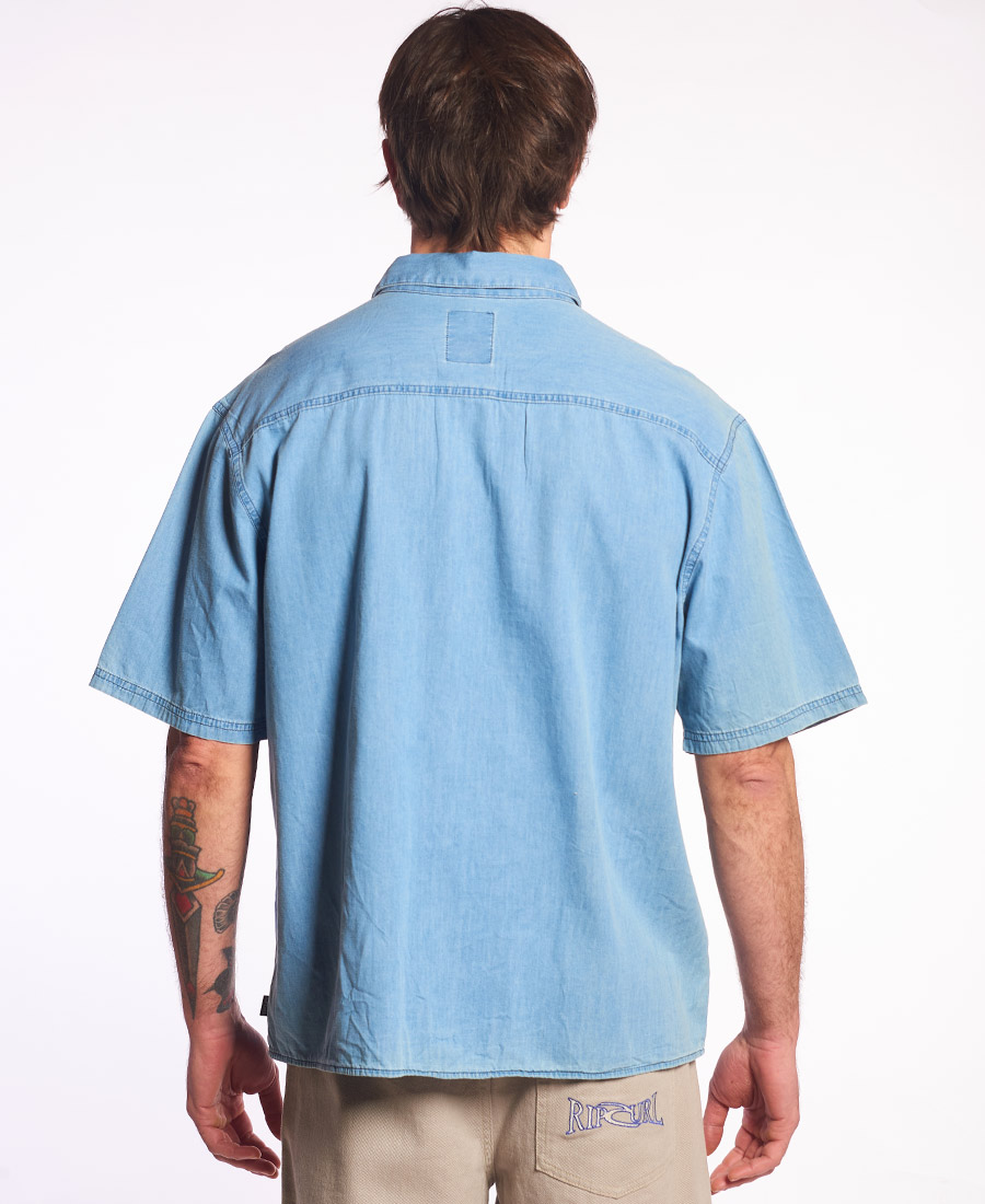 Camisa Rip Curl Loose Denim Raw Energy - Imagen 3