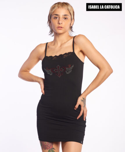 Vestido Isabel La Católica Tubo Lace