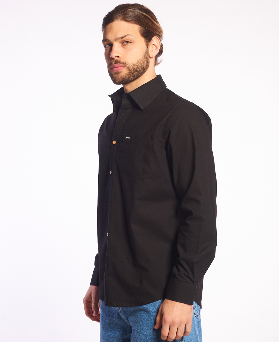 Camisa Rip Curl Basic Lino - Imagen 2
