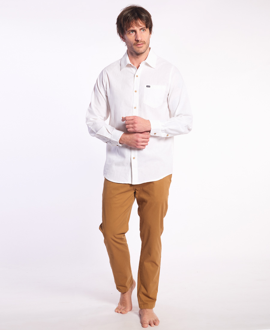 Camisa Rip Curl Basic Lino - Imagen 4