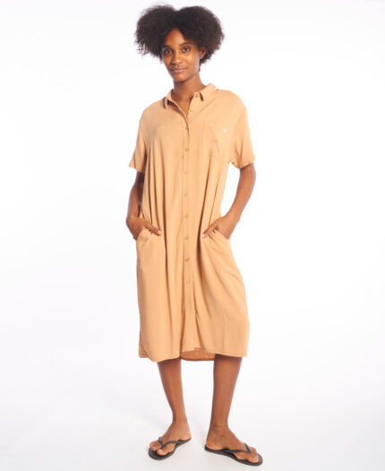 Vestido Y Tú Quique? Midi Plain