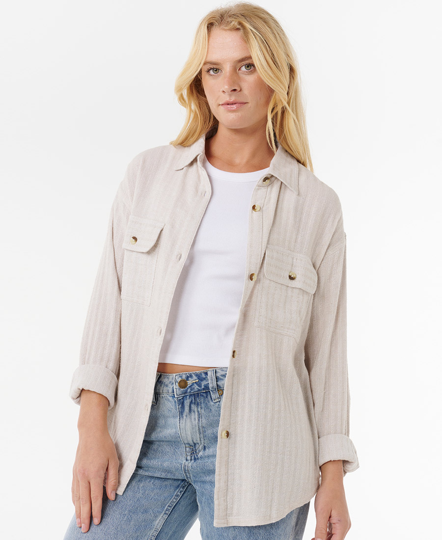 Camisa Rip Curl RLX Textured Shacket - Imagen 2