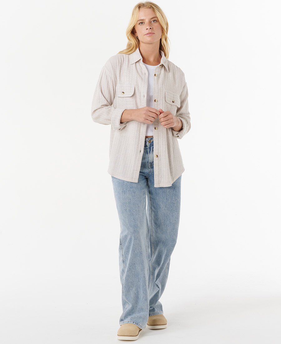 Camisa Rip Curl RLX Textured Shacket - Imagen 4