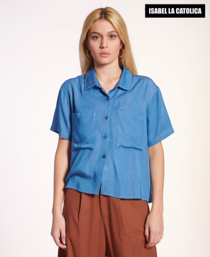 Camisa Isabel La Católica Denim