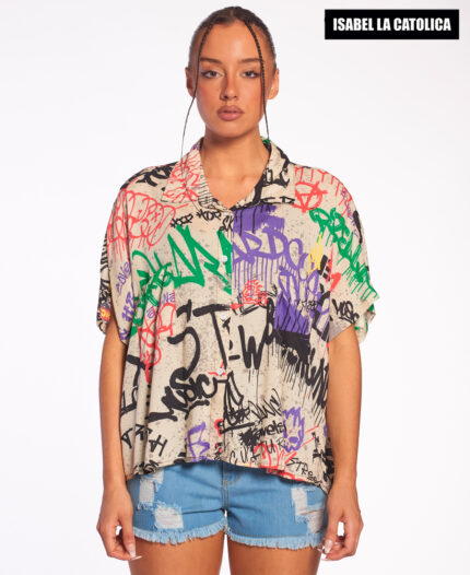 Camisa Isabel La Católica Grafitti