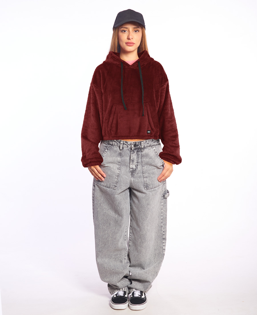 Buzo Isabel La Católica Hood Crop - Imagen 2