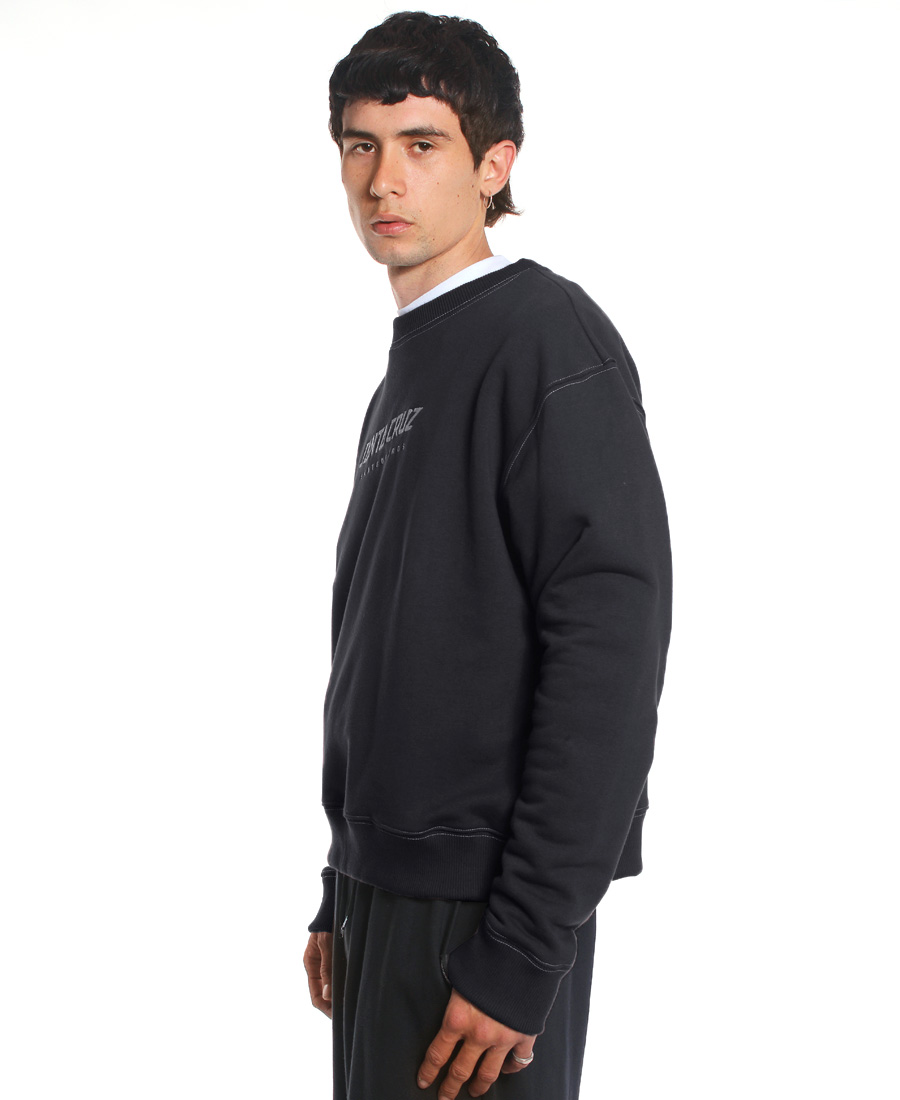 Buzo Santa Cruz Solid Strip Front Crew - Imagen 2