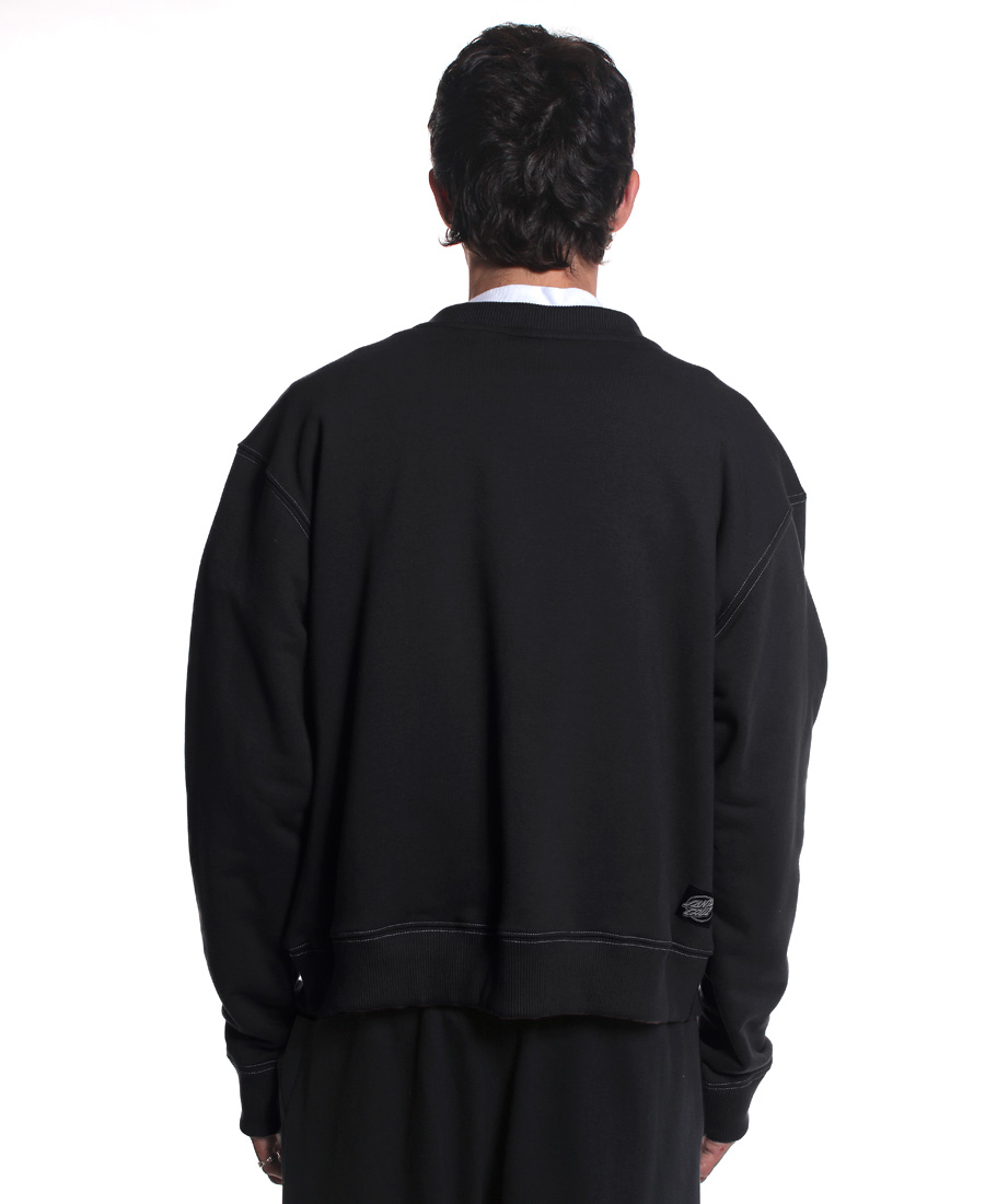 Buzo Santa Cruz Solid Strip Front Crew - Imagen 3