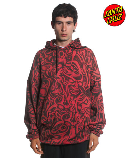 Buzo Santa Cruz Knox Faces Hood