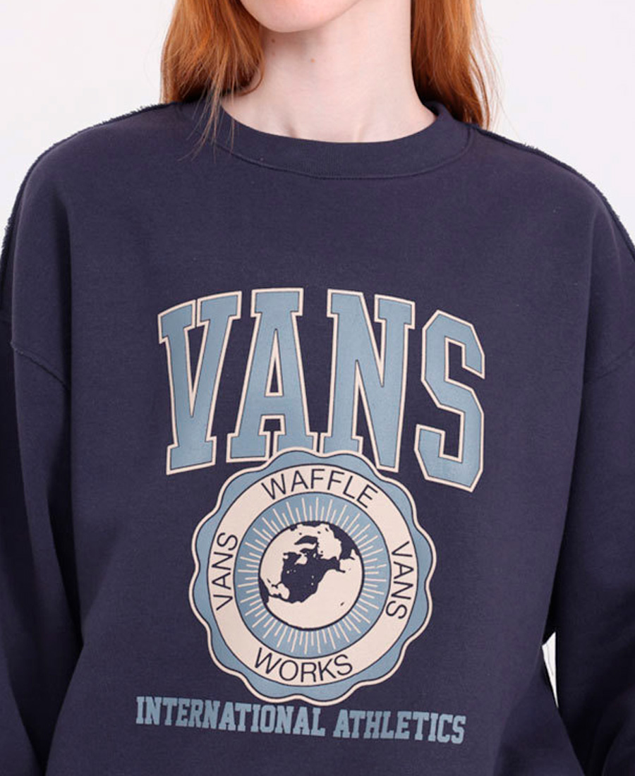 Buzo Vans Inter V Oversized Crew - Imagen 3