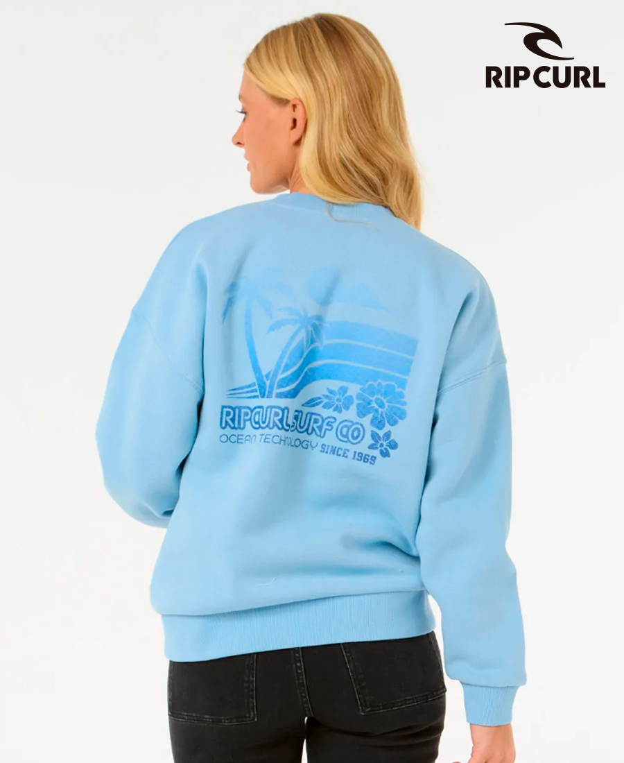 Buzo Rip Curl Crew Over Ocean Tech