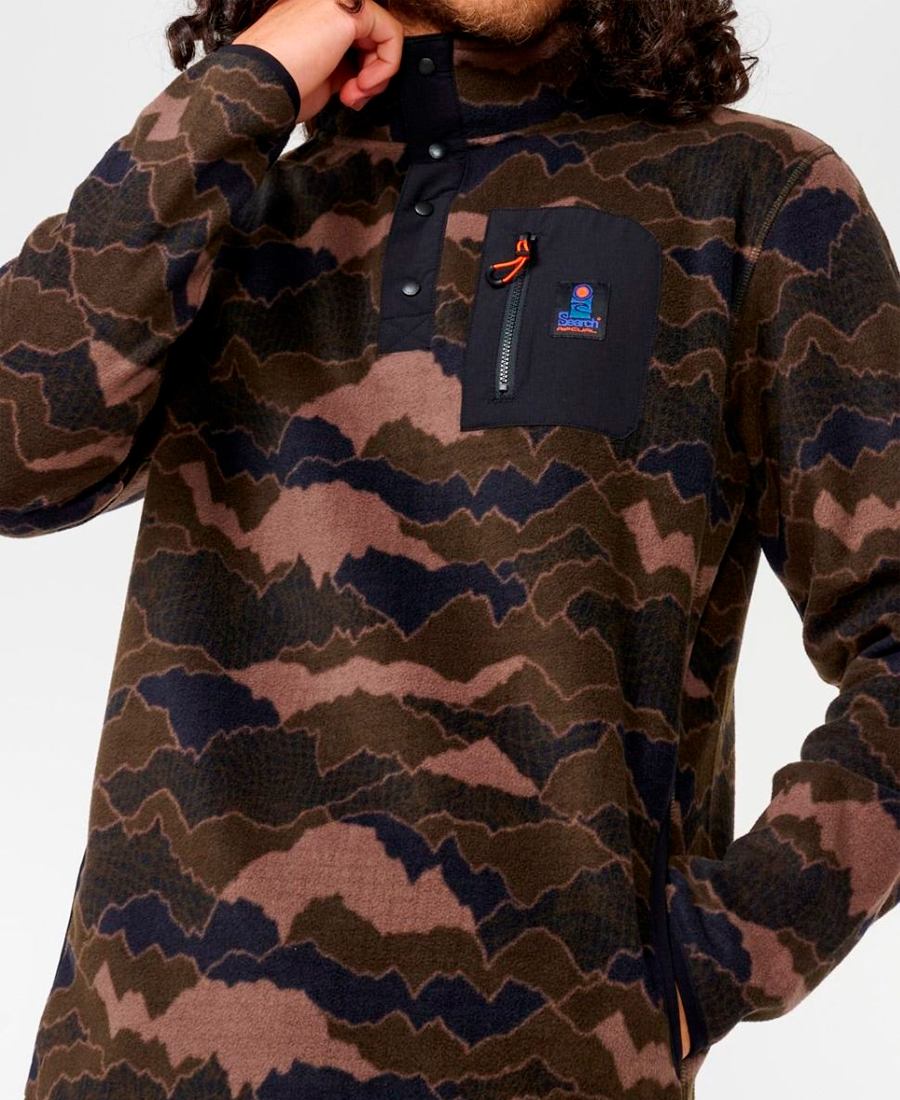 Buzo Rip Curl Polar Fleece Crew - Imagen 2