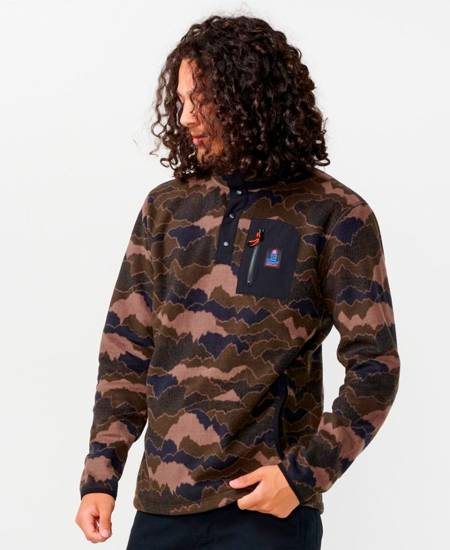 Buzo Rip Curl Polar Fleece Crew - Imagen 4