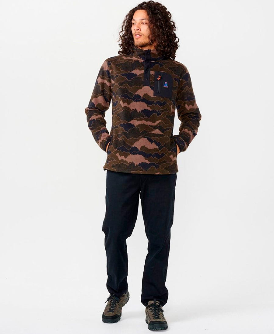 Buzo Rip Curl Polar Fleece Crew - Imagen 5