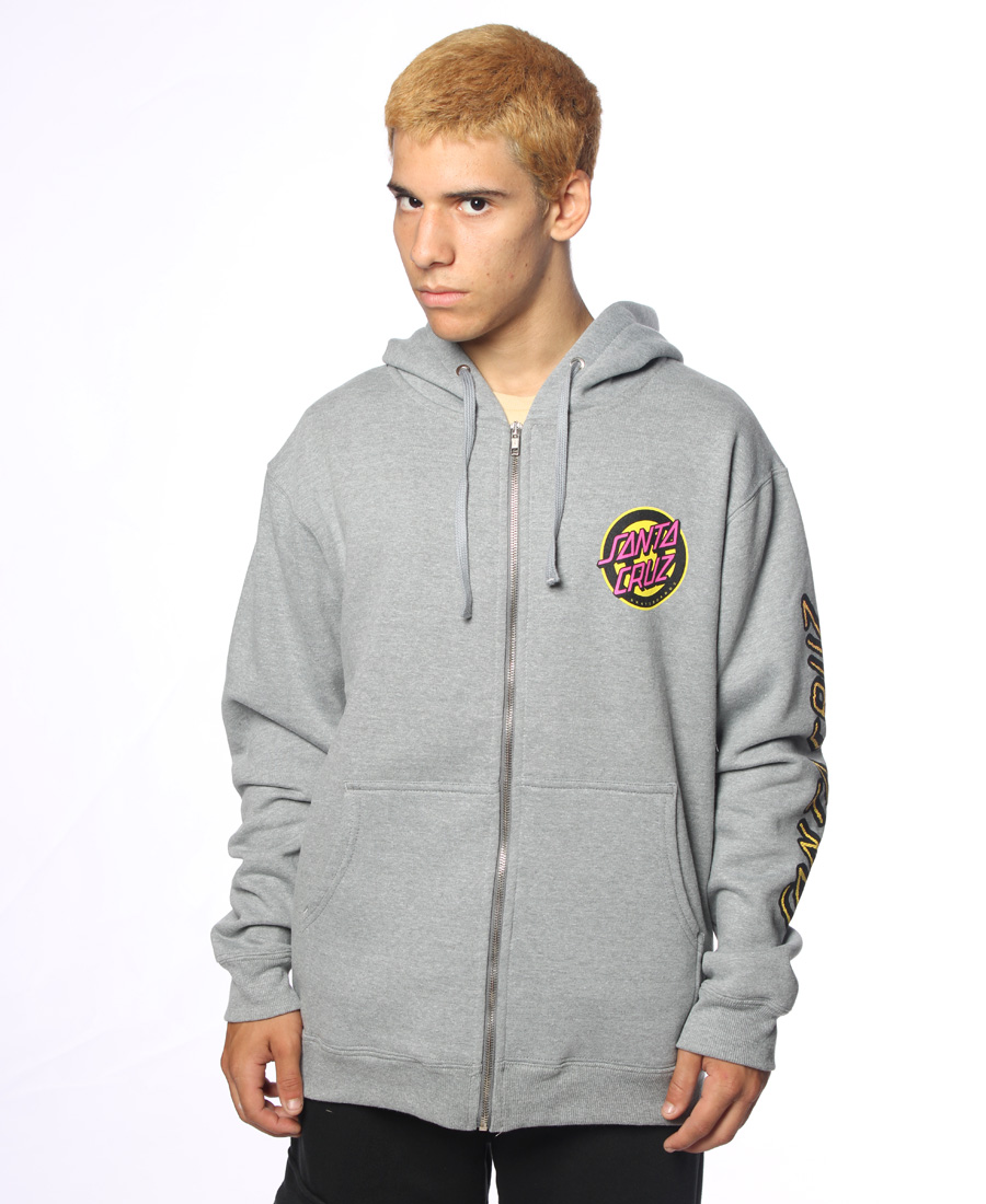 Buzo Santa Cruz Zip Hood Double Print - Imagen 2