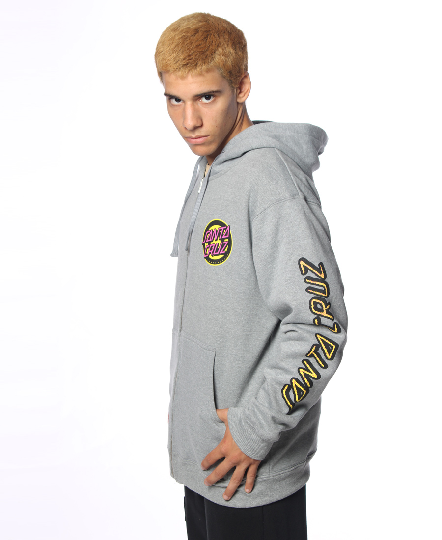 Buzo Santa Cruz Zip Hood Double Print - Imagen 3