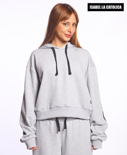 Buzo Isabel La Catolica Hood Crop Sporty