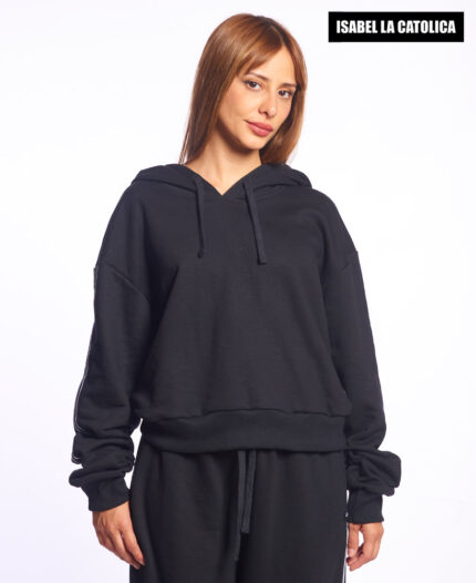 Buzo Isabel La Catolica Hood Crop Sporty