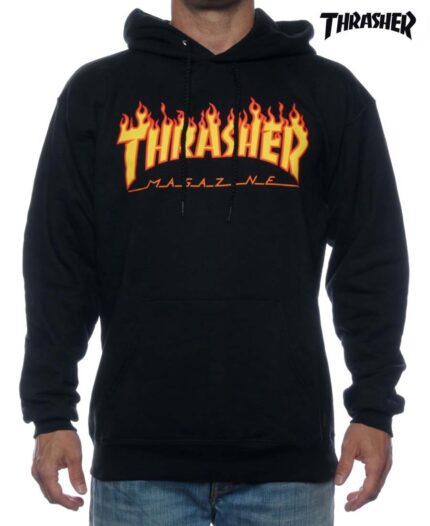Buzo Thrasher Hood Flame