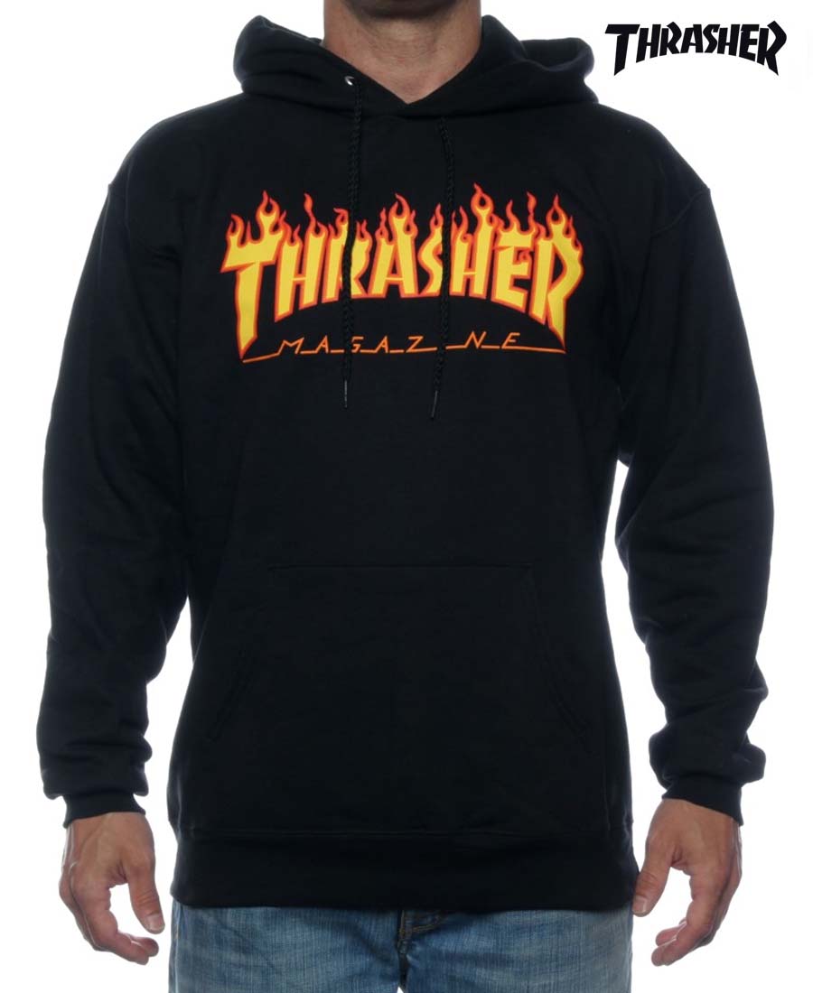 Buzo Thrasher Hood Flame