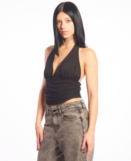 Remera Isabel La Católica Top Halter Tul