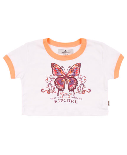 Remera  Rip Curl Butterfly Ribb