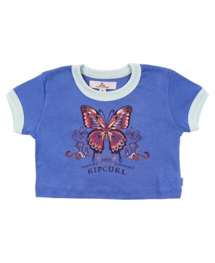 Remera  Rip Curl Butterfly Ribb