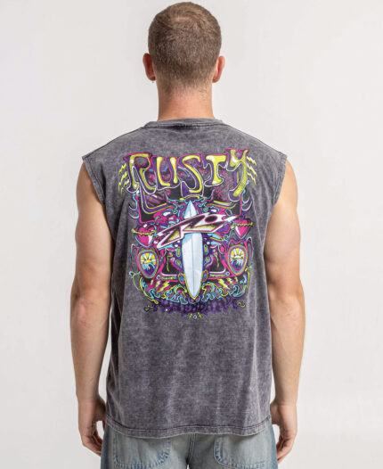 Remera  Rusty SM Surf