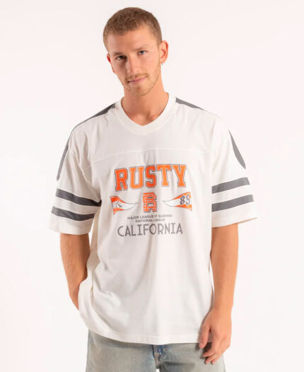 Remera Rusty New Makenz Ecru