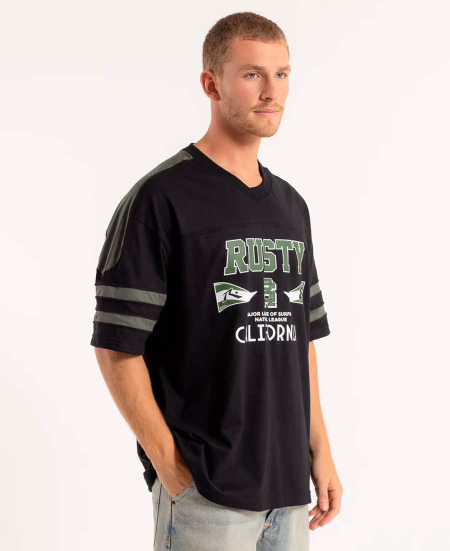 Remera Rusty New Makenz Black - Imagen 3