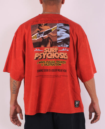 Remera Lost Surf Psychosis Vintage Dye