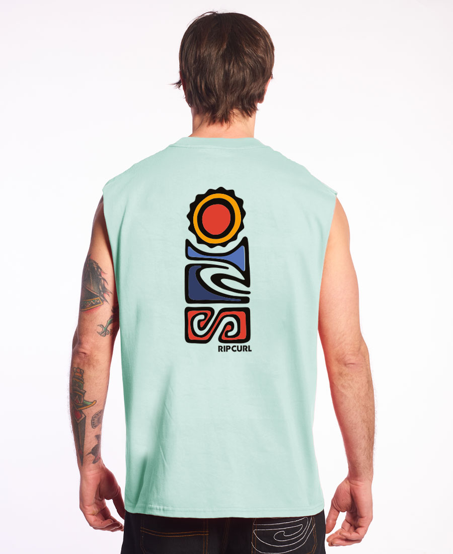 Remera Rip Curl Loose Puff Print