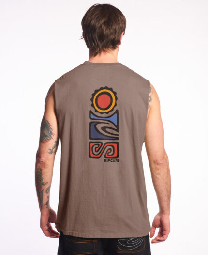 Remera  Rip Curl Loose Puff Print