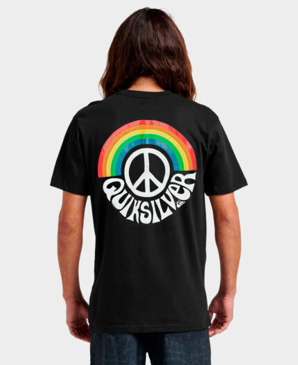 Remera  Quiksilver Rainbow