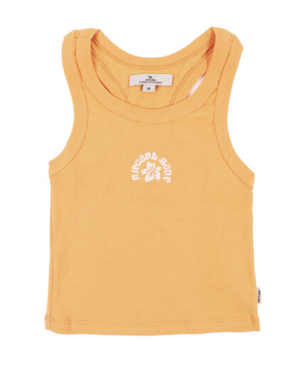 Remera  Rip Curl Crop Embrodery Ribb