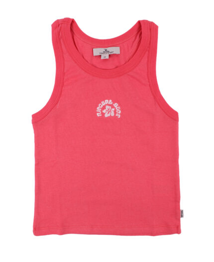 Remera Rip Curl Crop Embrodery Ribb