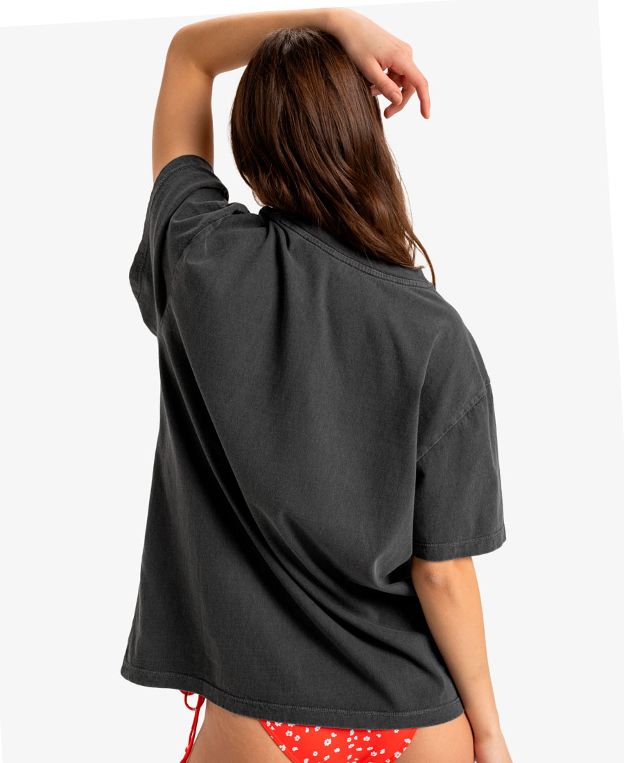 Remera Roxy Sunny Oversize Stone Wash - Imagen 2