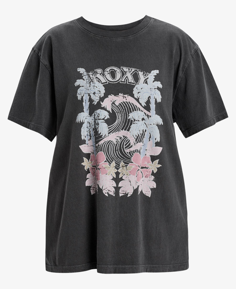 Remera Roxy Sunny Oversize Stone Wash - Imagen 3