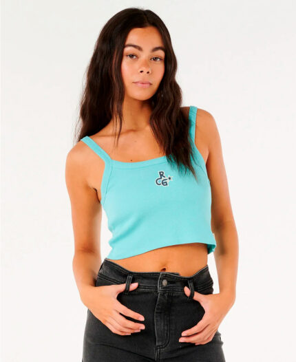 Remera  Rip Curl Crop Top Dalia Ribb