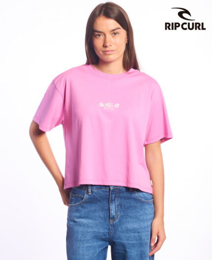 Remera Rip Curl Crop Tokens