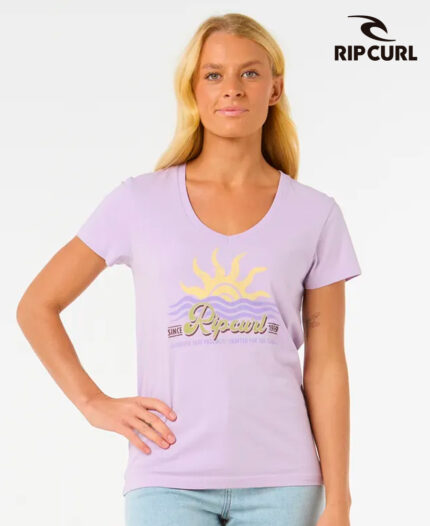 Remera Rip Curl V Neck Cala